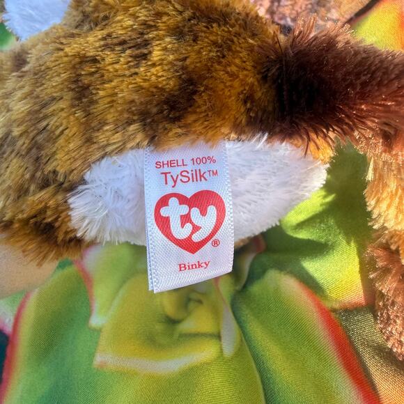 Ty Beanie Boo Binky Bush Baby – Regular Size, EUC, Glitter Eyes - Picture 6 of 6